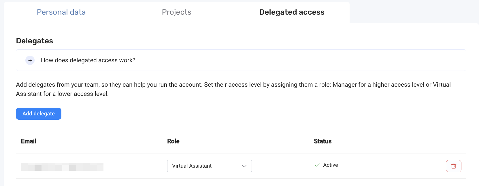 How to delegate access to your account Travelpayouts Help Center