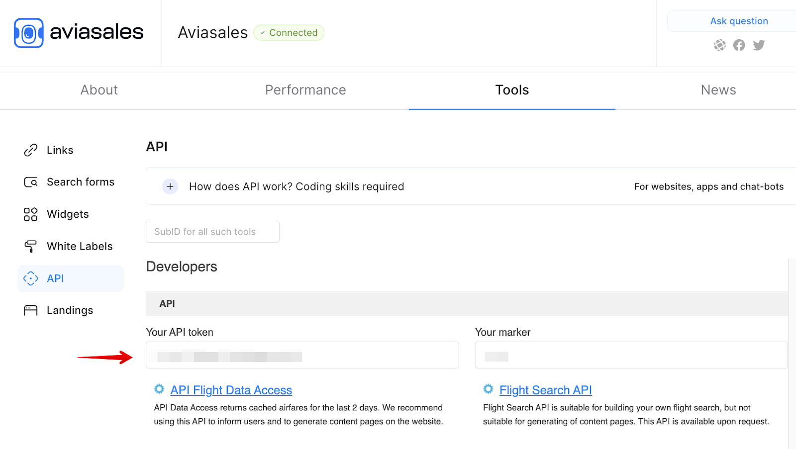 API of affiliate programs booking statistics Travelpayouts Help Center